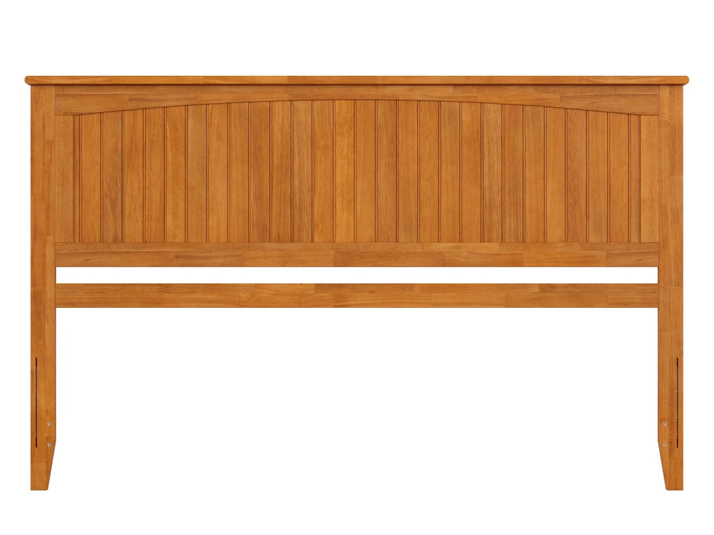 King Solid Wood Panel Headboard with Attachable Charger K3636