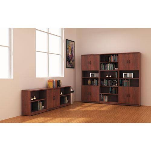 Six-Shelf Mahogany Bookcase M5472