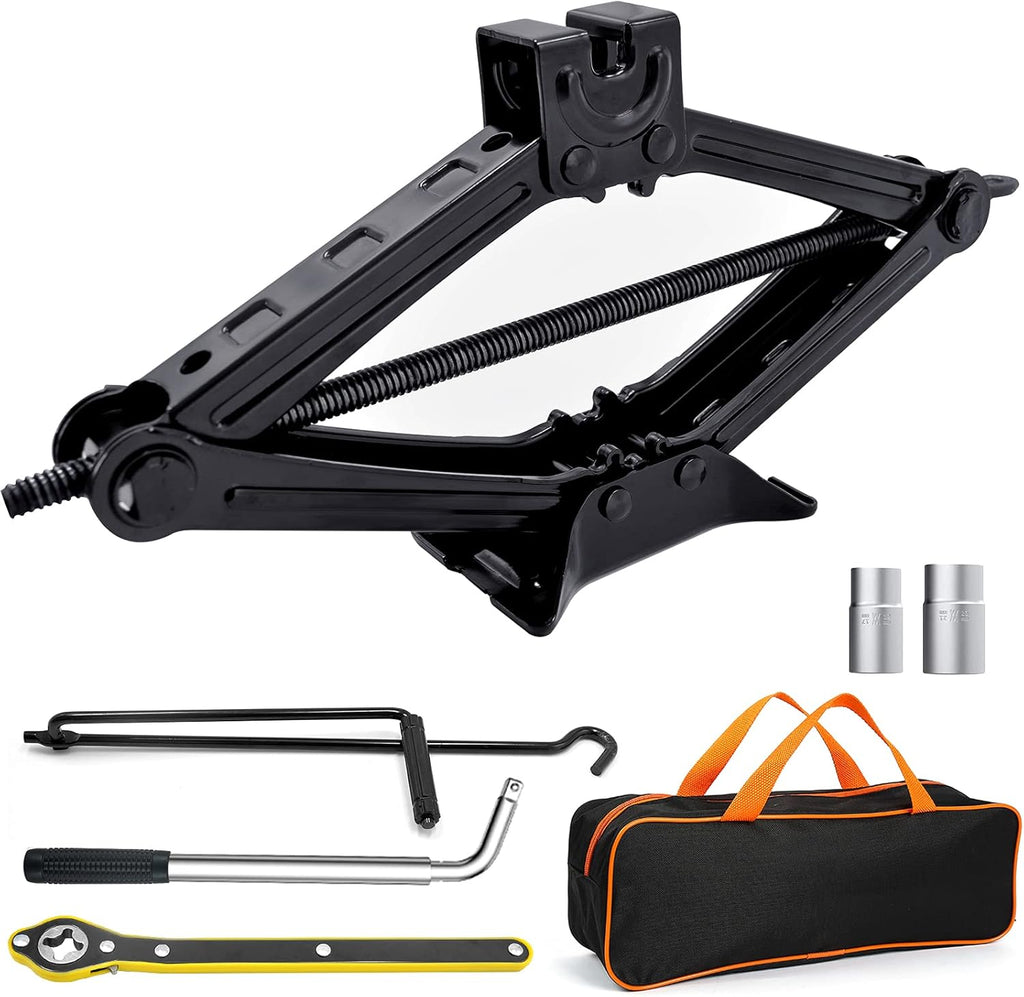 Scissor Lift Jack 2.5 Ton Capacity Pack of 2 M610289