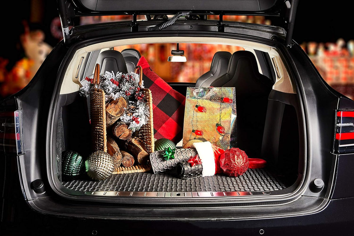 Black Rubber Cargo Trunk Mats X29326