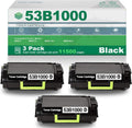 Black Compatible High Yield Toner Cartridge 3 Pack N604414