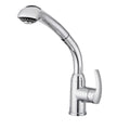 Chrome Single Hole Pull-Out Kitchen Faucet H3452