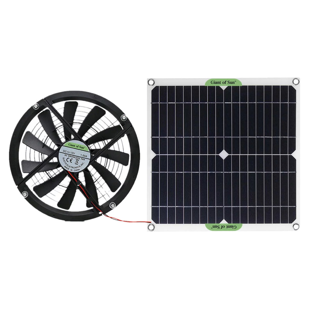 100W Solar Exhaust Fan U285