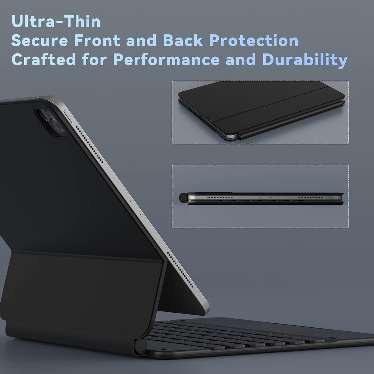 Bluetooth Keyboard with Trackpad Black N4662