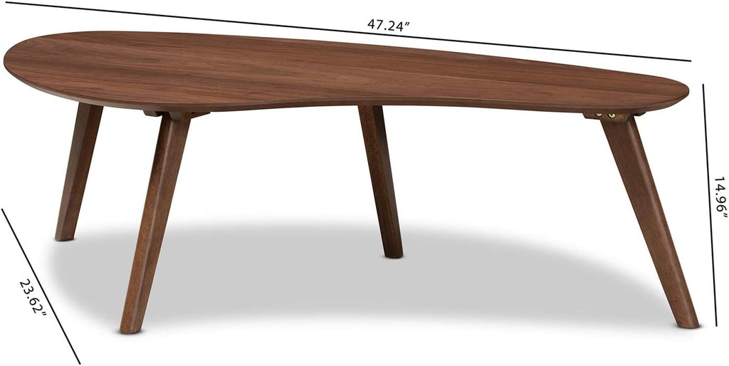 Walnut Finished Coffee Table P712828