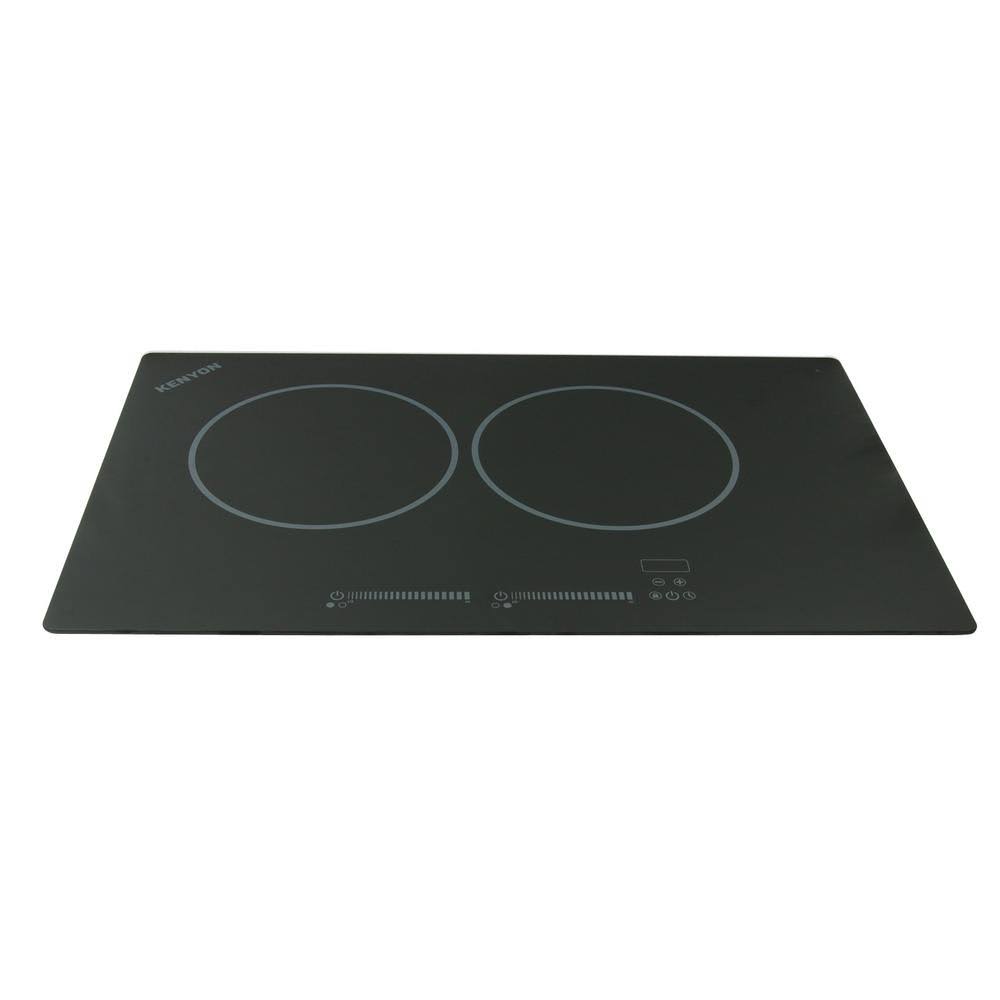 Black 2 Burner Induction Cooktop D703