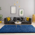 Super Soft Shaggy Area Rug 5'x8' Indigo C66021
