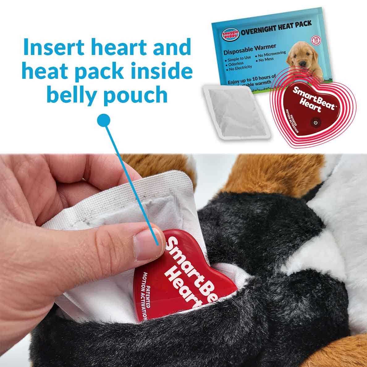 Smart Heartbeat Toy for Pet Anxiety Relief O760595