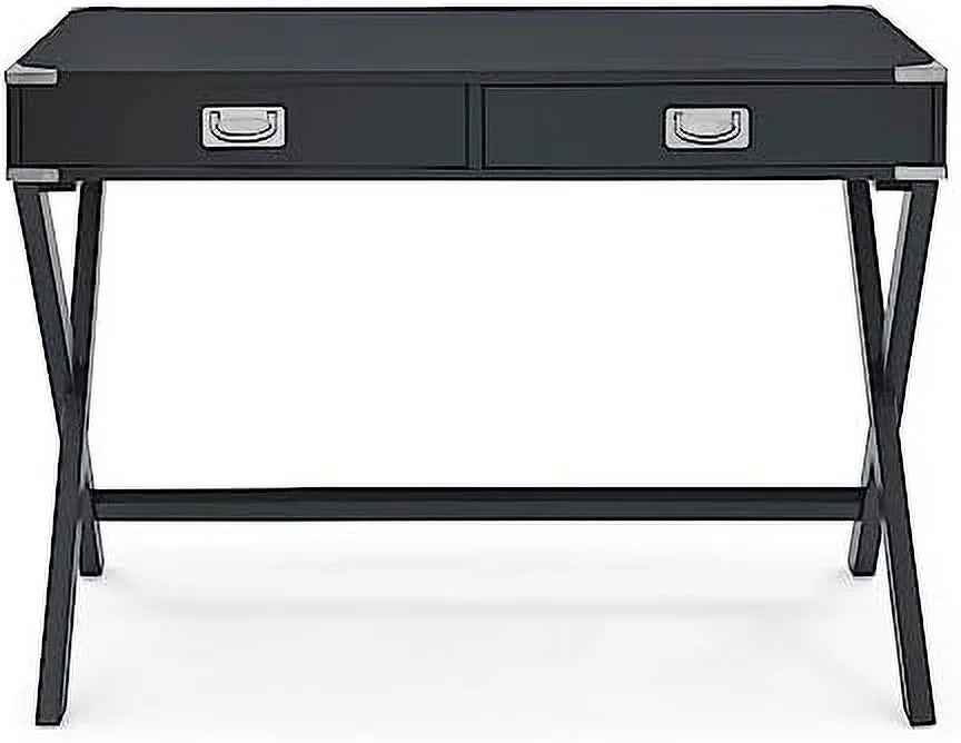 Small Computer Desk with Drawer 42" White M38210