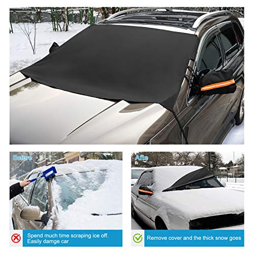 600D Windshield Cover with Side Covers 76 x 49 inches X74102