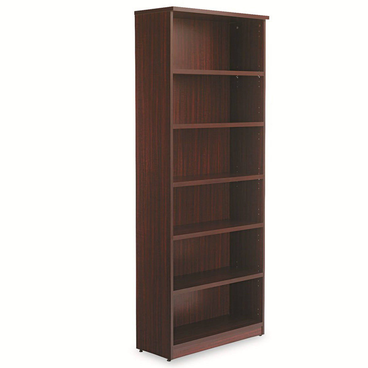 Six-Shelf Mahogany Bookcase M5472