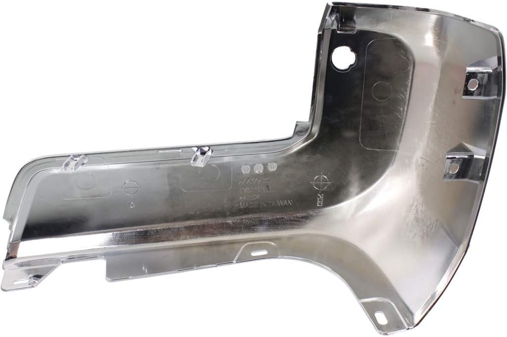 Toyota Tacoma Rear Chrome Plastic Bumper End Pair O268149