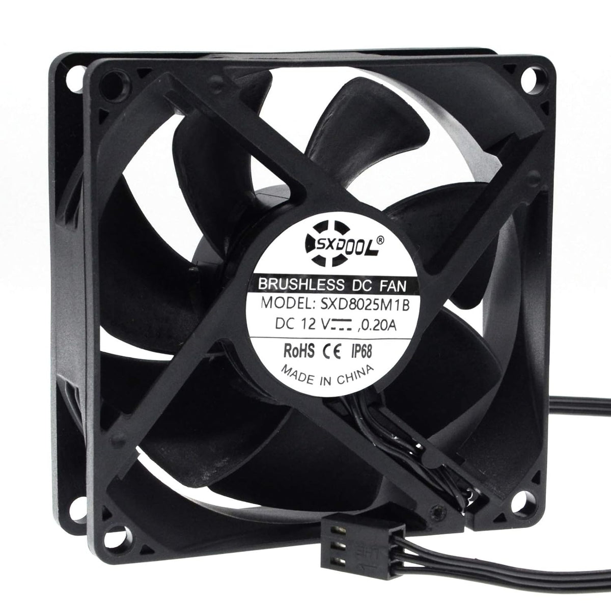 80mm DC 12V Waterproof Cooling Fan N5465