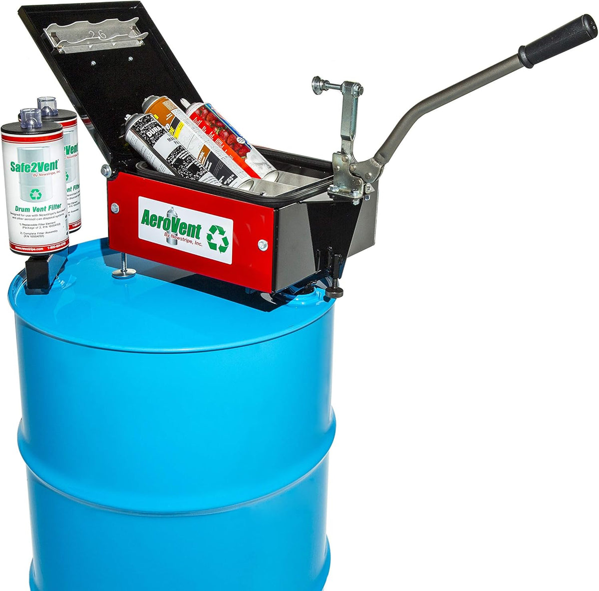 Aerosol Can Disposal Recycling System T39357