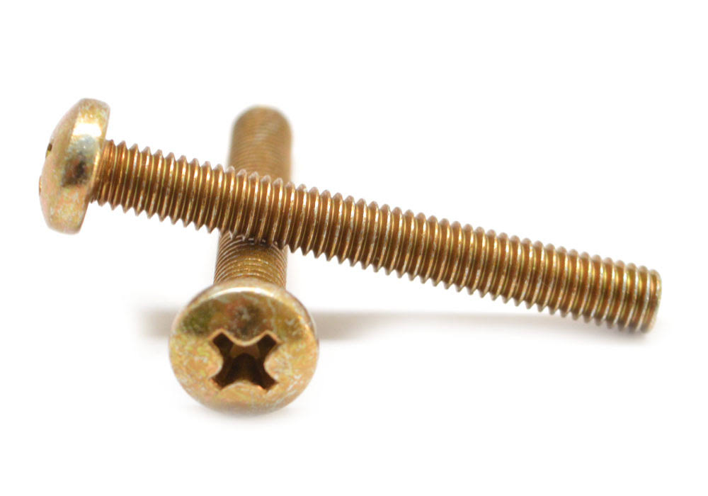 #4-40 x 3/8 Coarse Thread Phillips Pan Head Machine Screw G15336