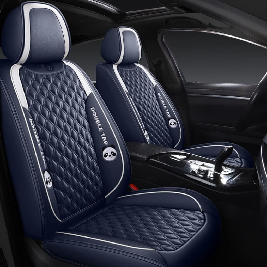 5-Seater Full Set Universal Car Seat Covers Blue R713690
