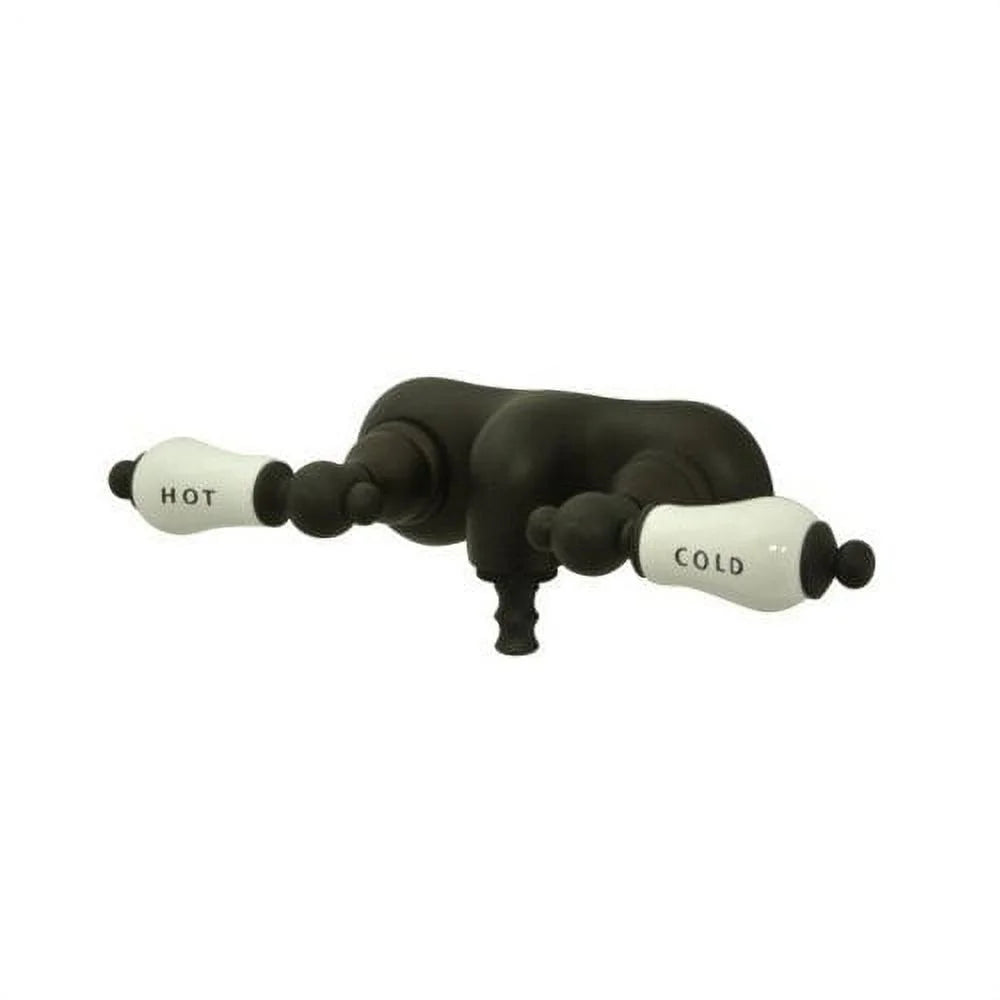 Double Handle Wall Mount Clawfoot Tub Faucet Trim T98005
