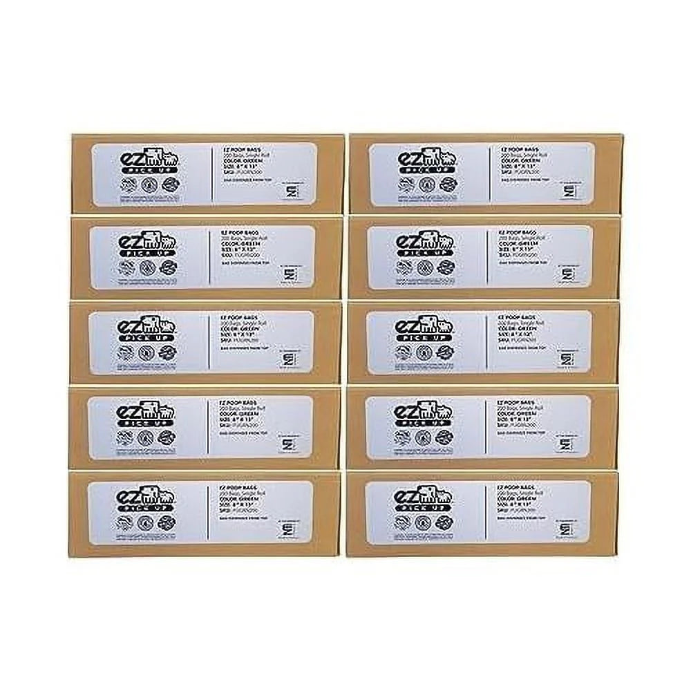 Dog Waste Bags 10 Rolls 2000 Bags L52603
