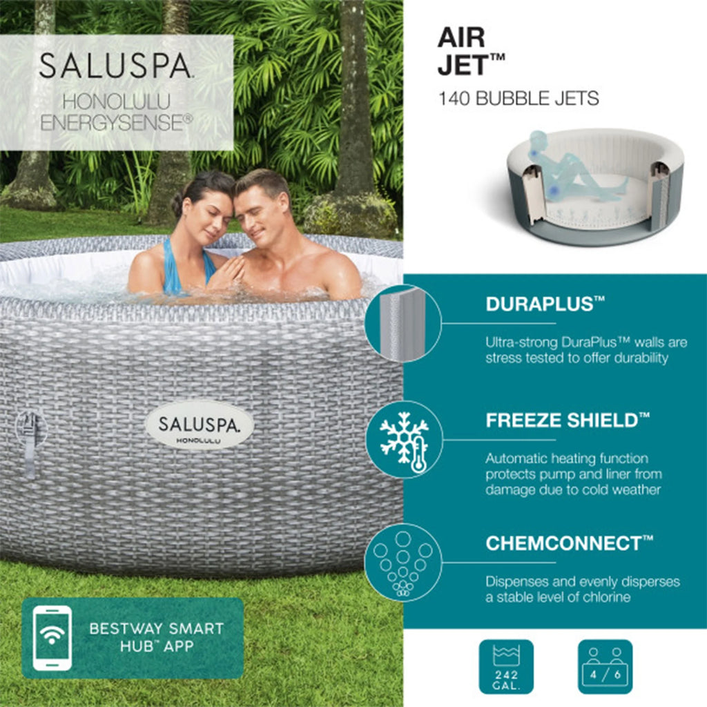 Inflatable Hot Tub with Cover K3860