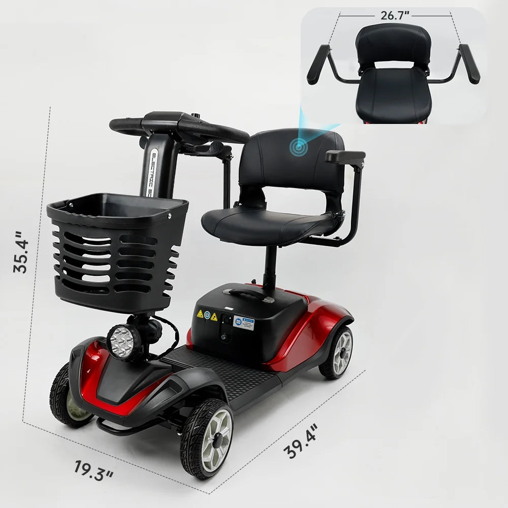 Blue 4 Wheel Mobility Scooter H760831