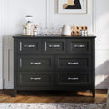 Rustic Oak 6 Drawer Dresser G1369