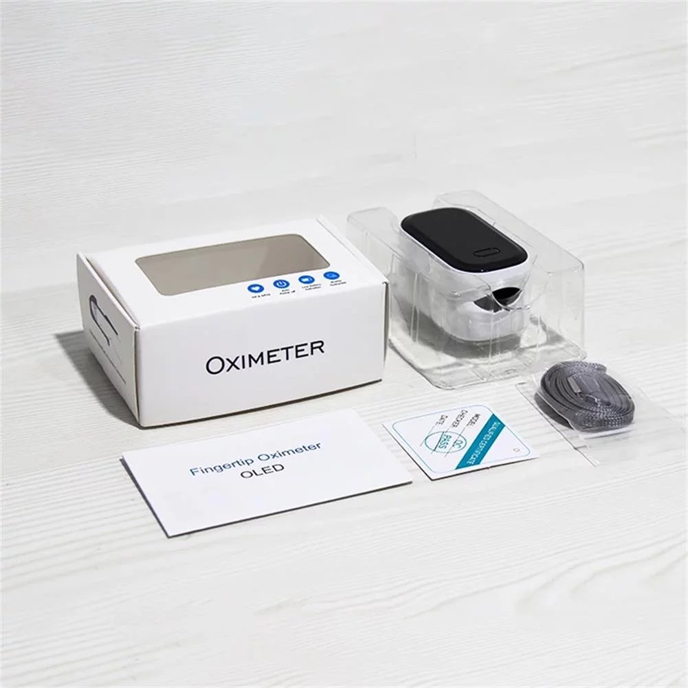 Portable OLED Pulse Oximeter Blood Oxygen Saturation Monitor K983091