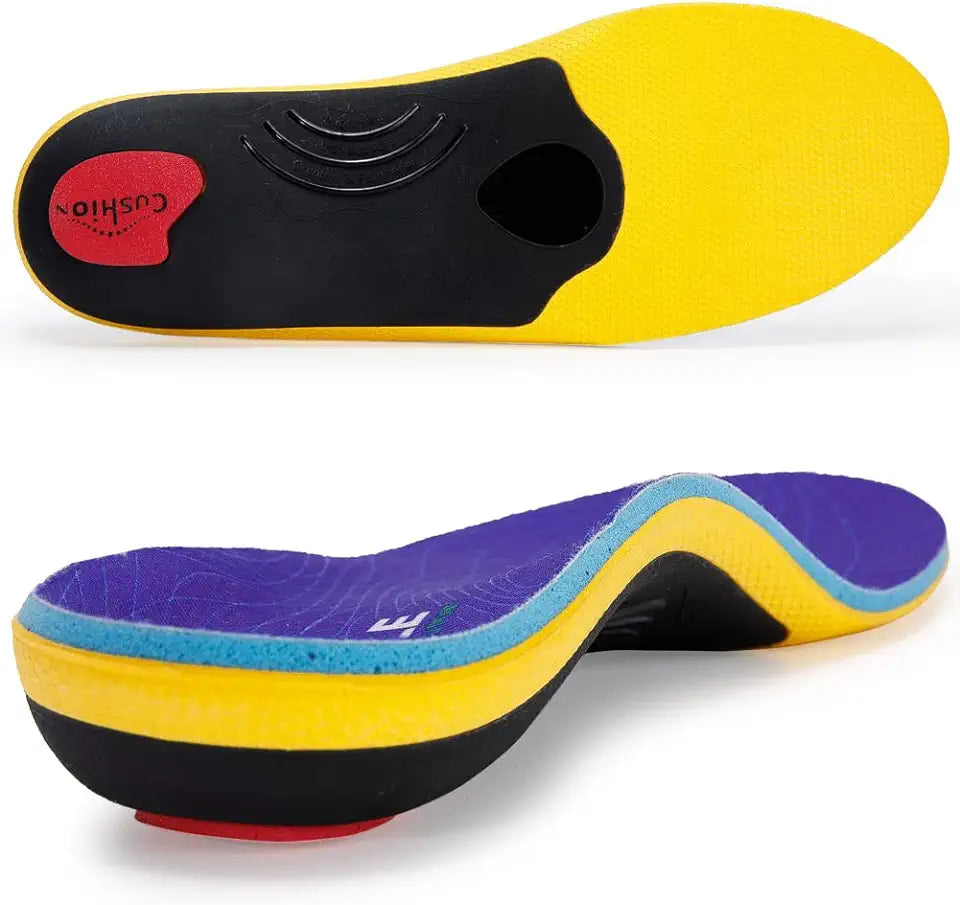 Heavy Duty High Arch Support Orthotic Insoles F20312