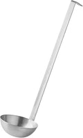 12 oz. Stainless Steel Ladle with Long Hooked Handle Q530527