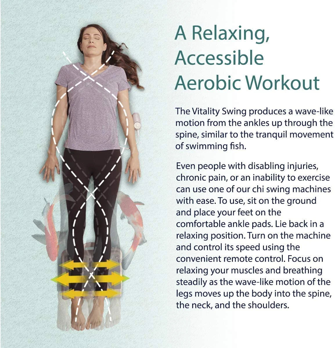 Chi Swing Machine Leg Exercise A966