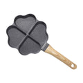 Black 4 Holes Egg Frying Pan D9479