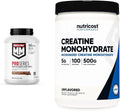Knockout Chocolate Protein Powder 5 Pound 28 Servings with Creatine Monohydrate Powder 500G I373