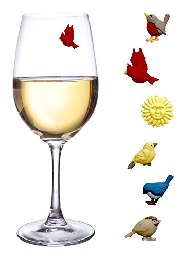 Magnetic Drink Markers Set of 6 Y3665