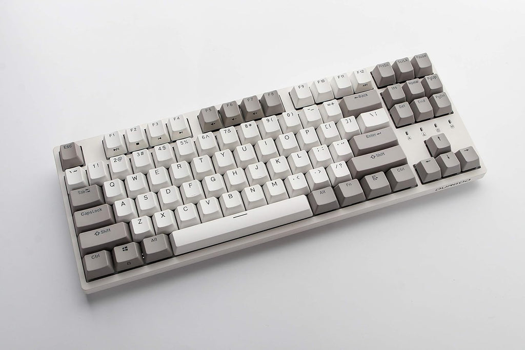 White 87 Keys Mechanical Gaming Keyboard P993