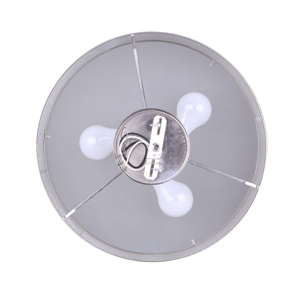 3 Light Semi Flush Chrome A6795