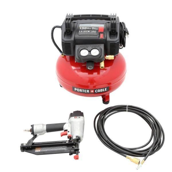 2-1/2 in. Finish Nailer and Compressor Combo Kit P790