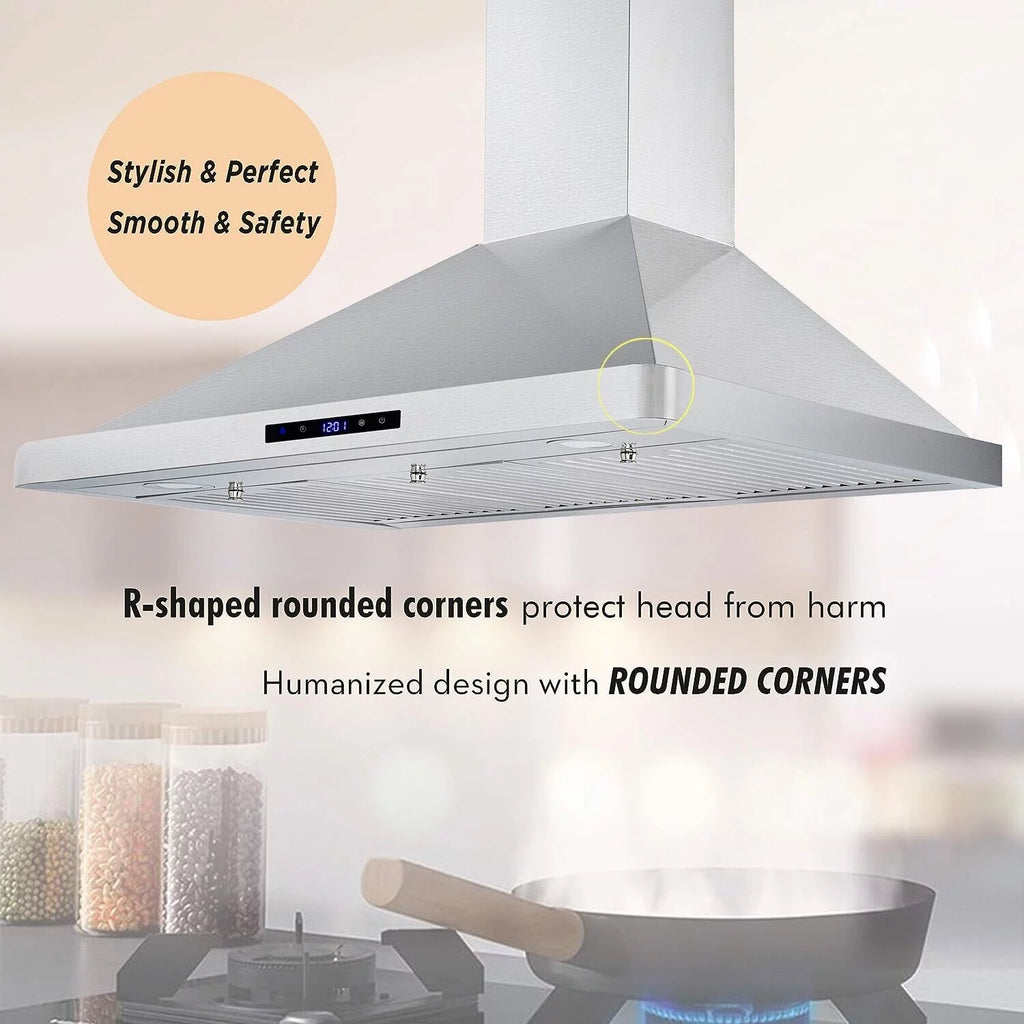 36 inch Stainless Steel Wall Mount Range Hood E24175