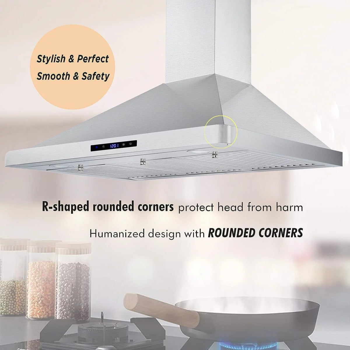 36 inch Stainless Steel Wall Mount Range Hood E24175