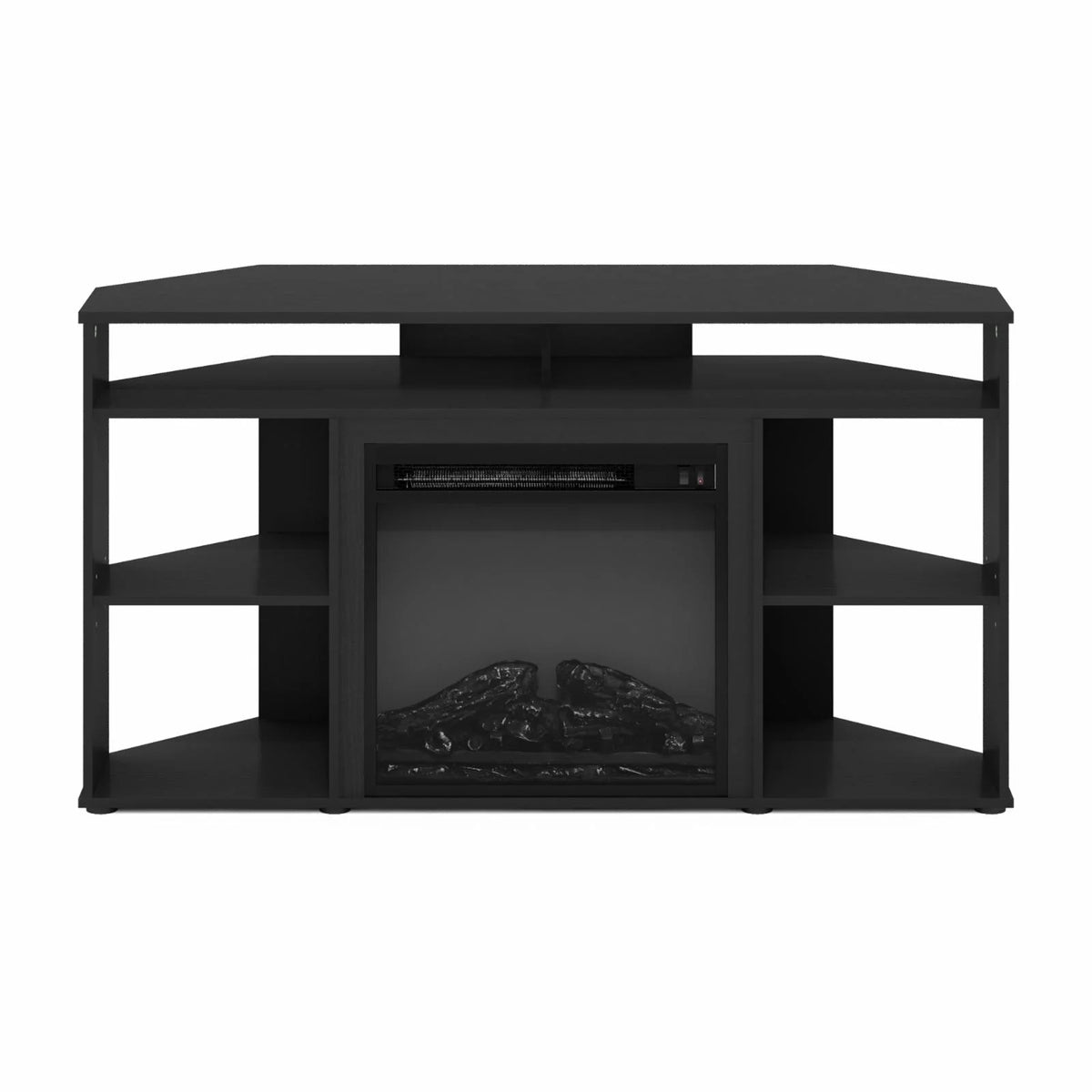 Corner TV Stand with Fireplace E489