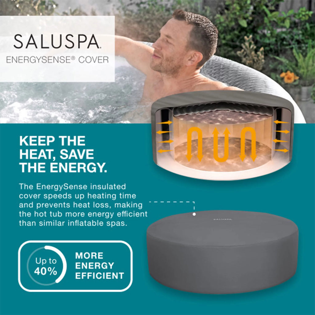 Inflatable Hot Tub with Cover K3860