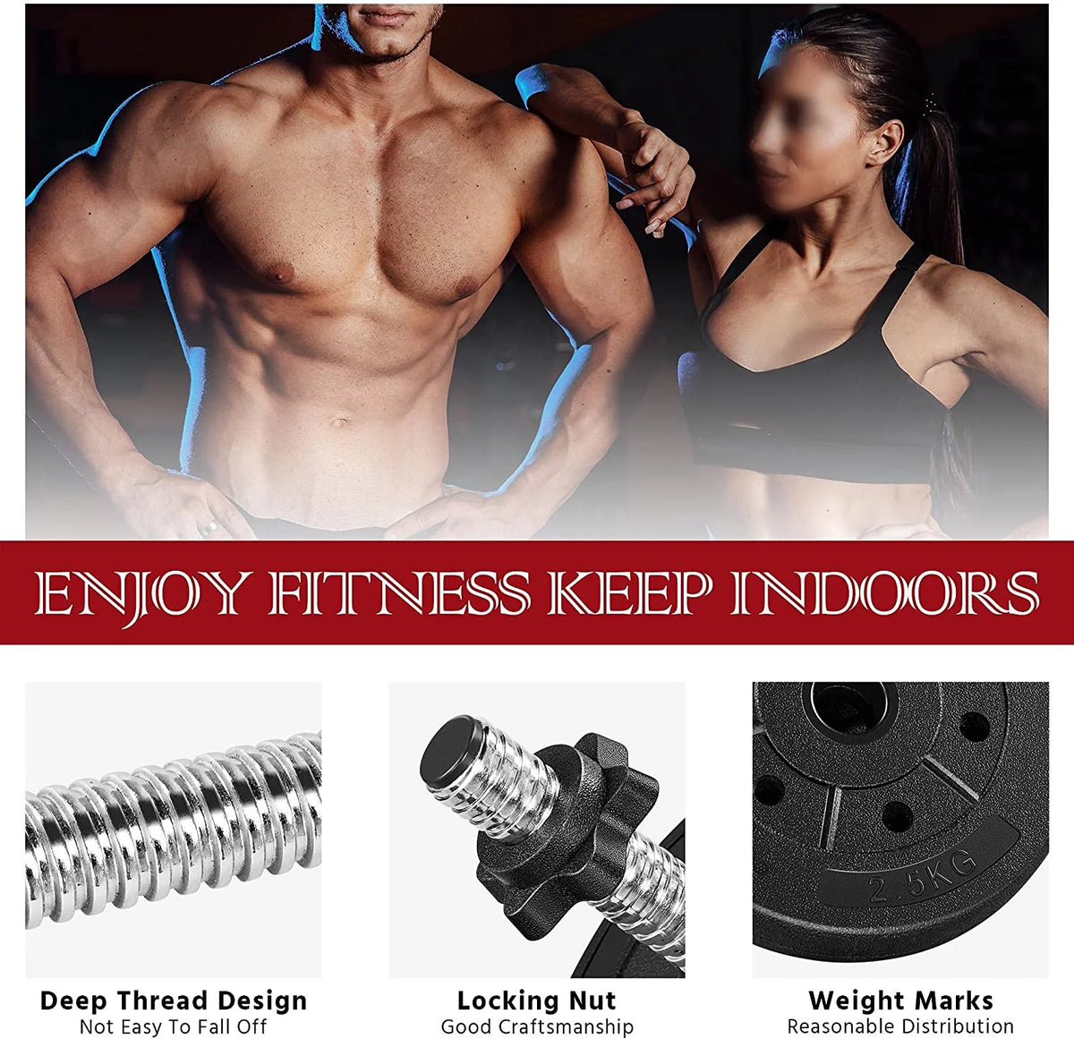 Adjustable Dumbbell Weight Set L711201