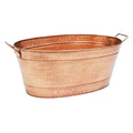 Copper Large Oval Steel Tub E2043