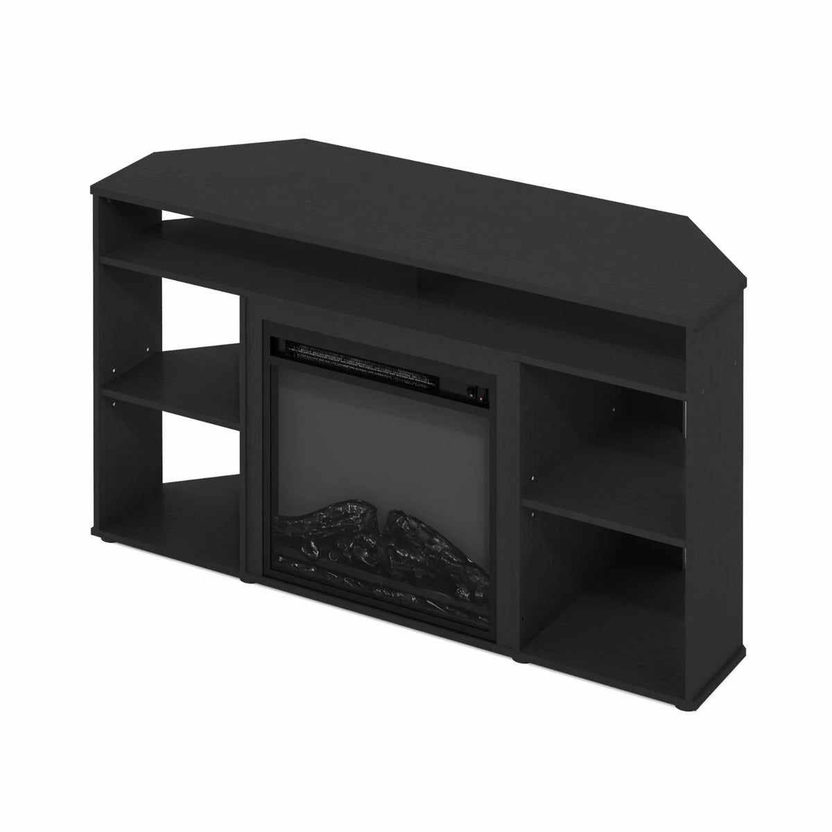 Corner TV Stand with Fireplace E489