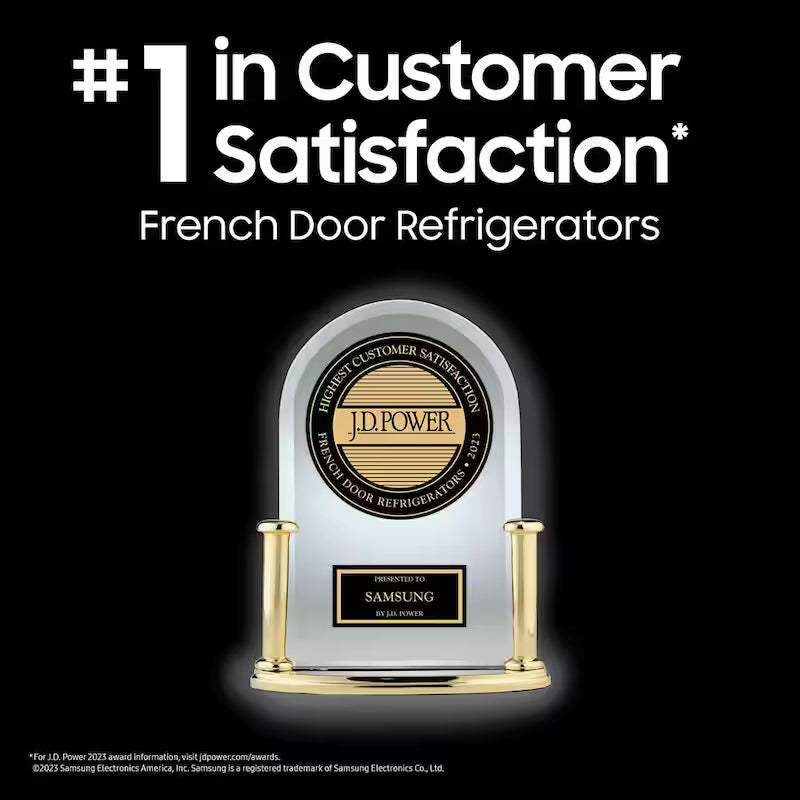 33 in. W 25 cu. ft. French Door Smart Refrigerator Stainless Steel E3159
