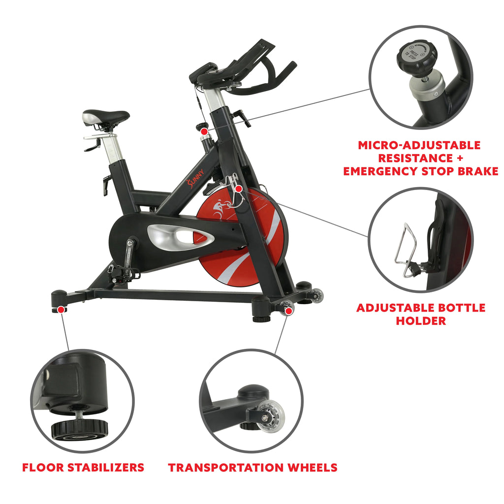 Indoor Cycle Exercise Bike with Device Holder F2683