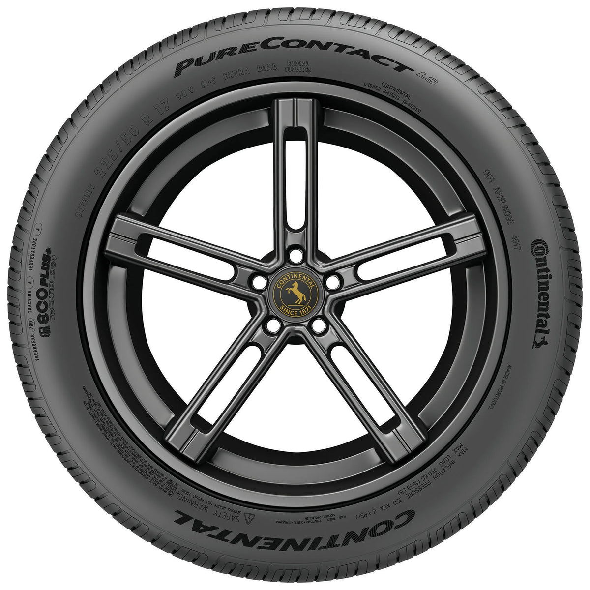 All Season 225/45R18 91V Passenger Tire X8644