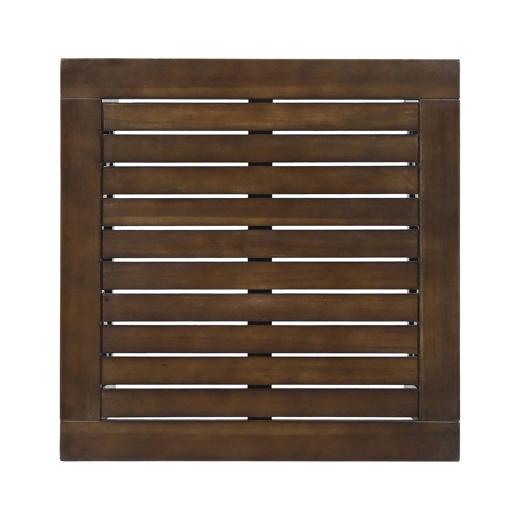 Acacia Wood Outdoor End Table Y43085