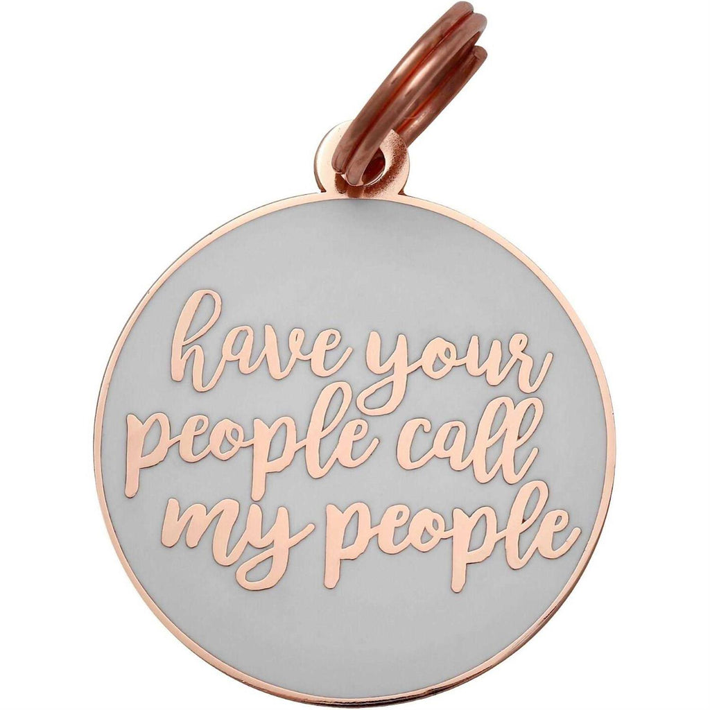 Rose Gold Pet ID Tag D788128
