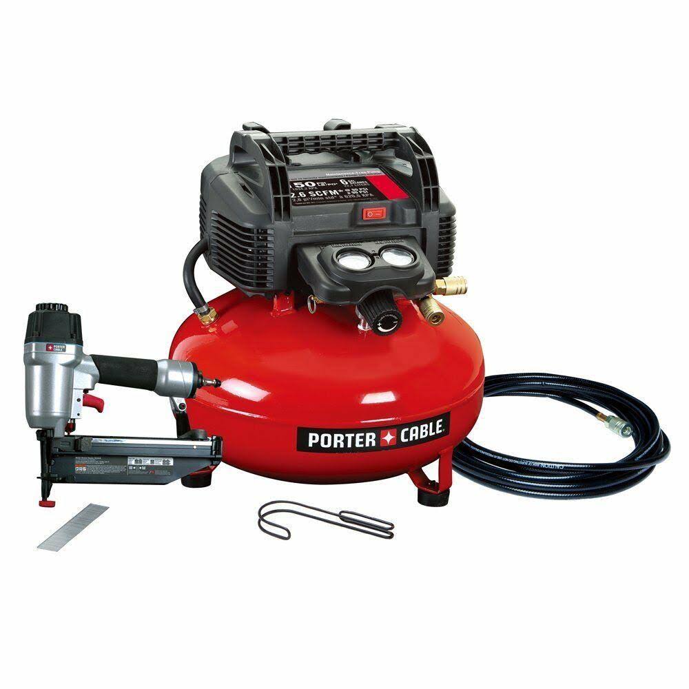 2-1/2 in. Finish Nailer and Compressor Combo Kit P790