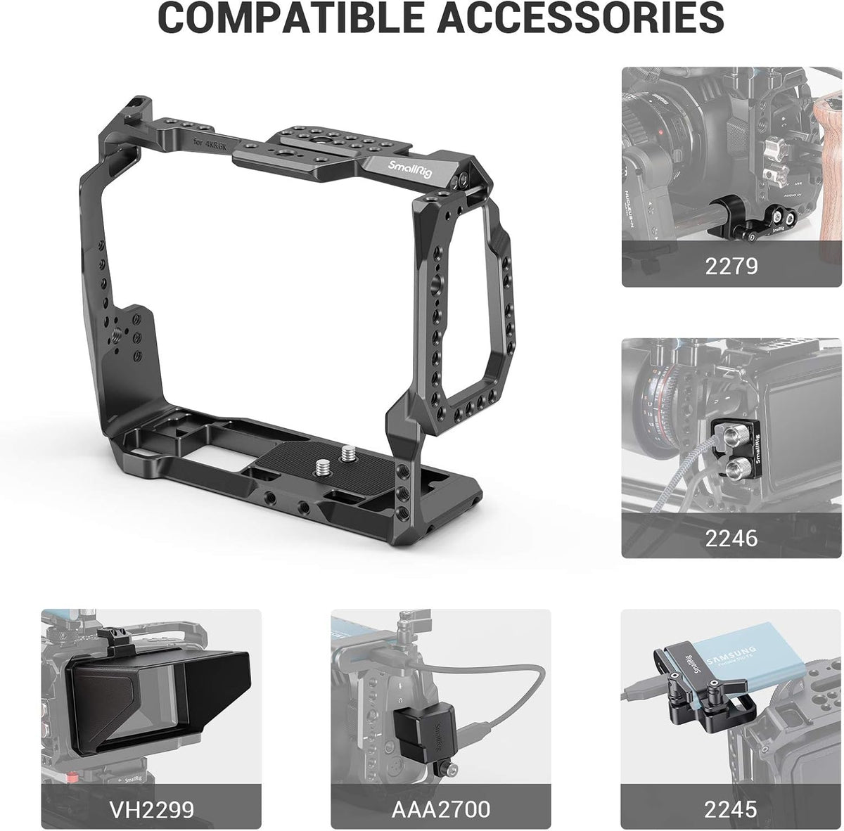 Camera Cage with Battery Grip B6735