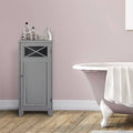 1 Door Accent Cabinet Gray Y970